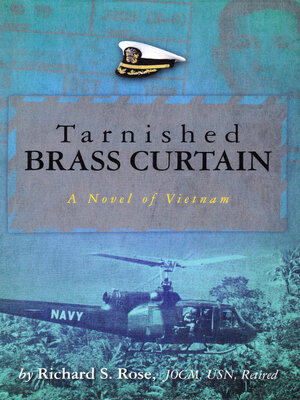 cover image of TARNISHED BRASS CURTAIN: a Novel of Vietnam